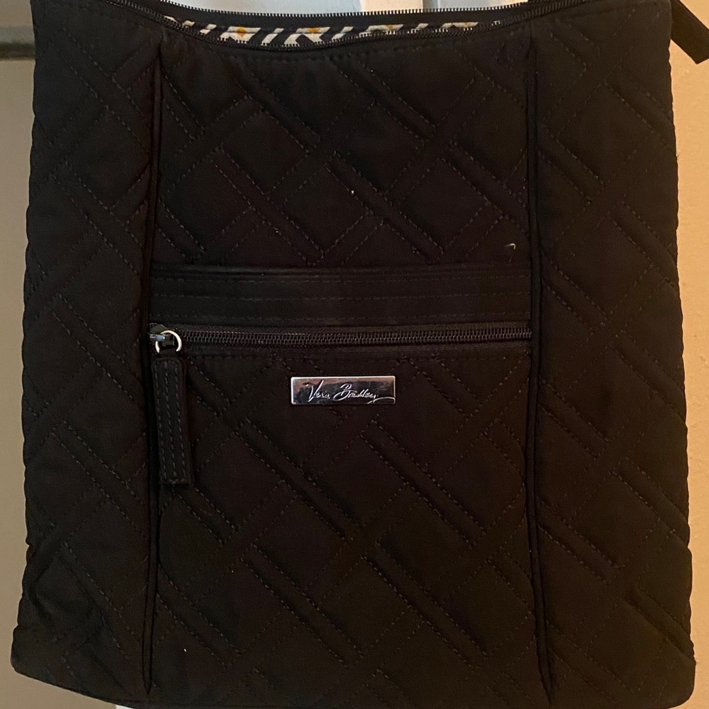 Vera Bradley Large Crossbody Bag - Black